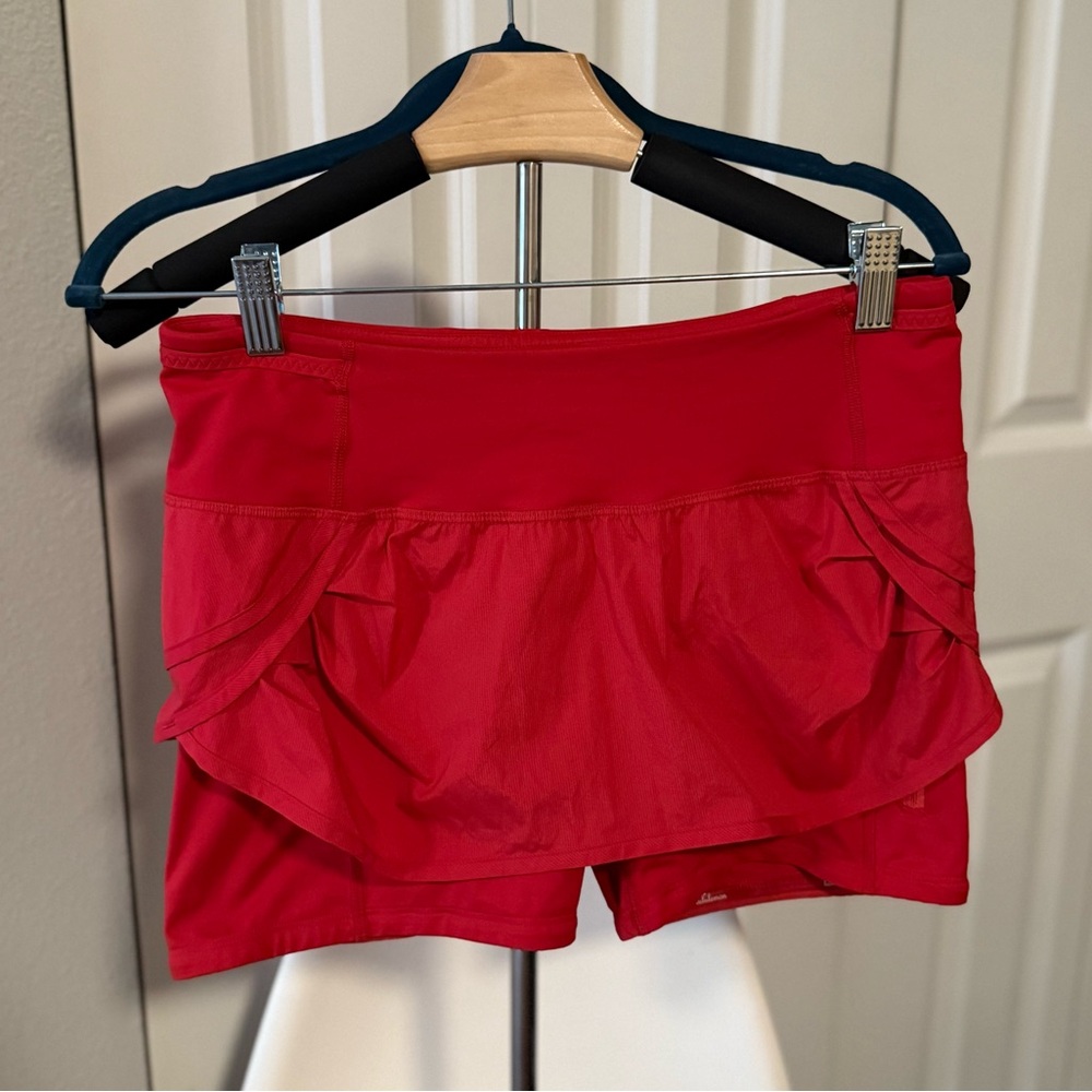 Lululemon Athletica Run Speed Squad Skirt Running Skirt HTF 6